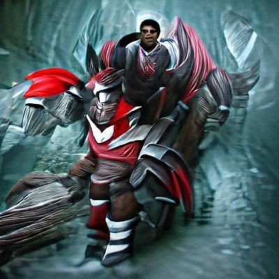 Neon Cityscape at Night in Cyberpunk Style