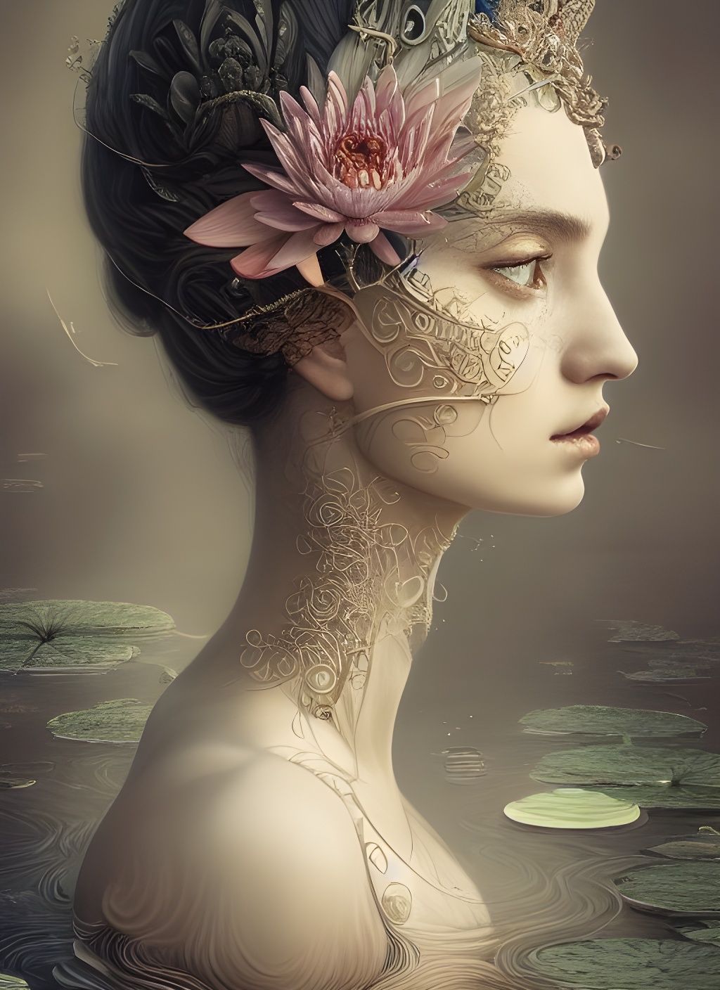 Lady of Water Lilies
