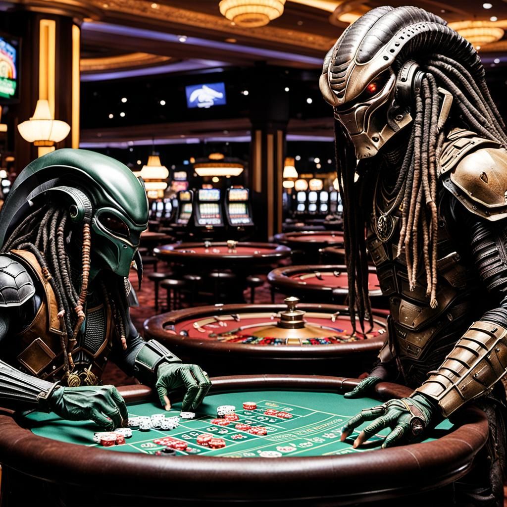 Alien and Predator Gamble in New York Casino