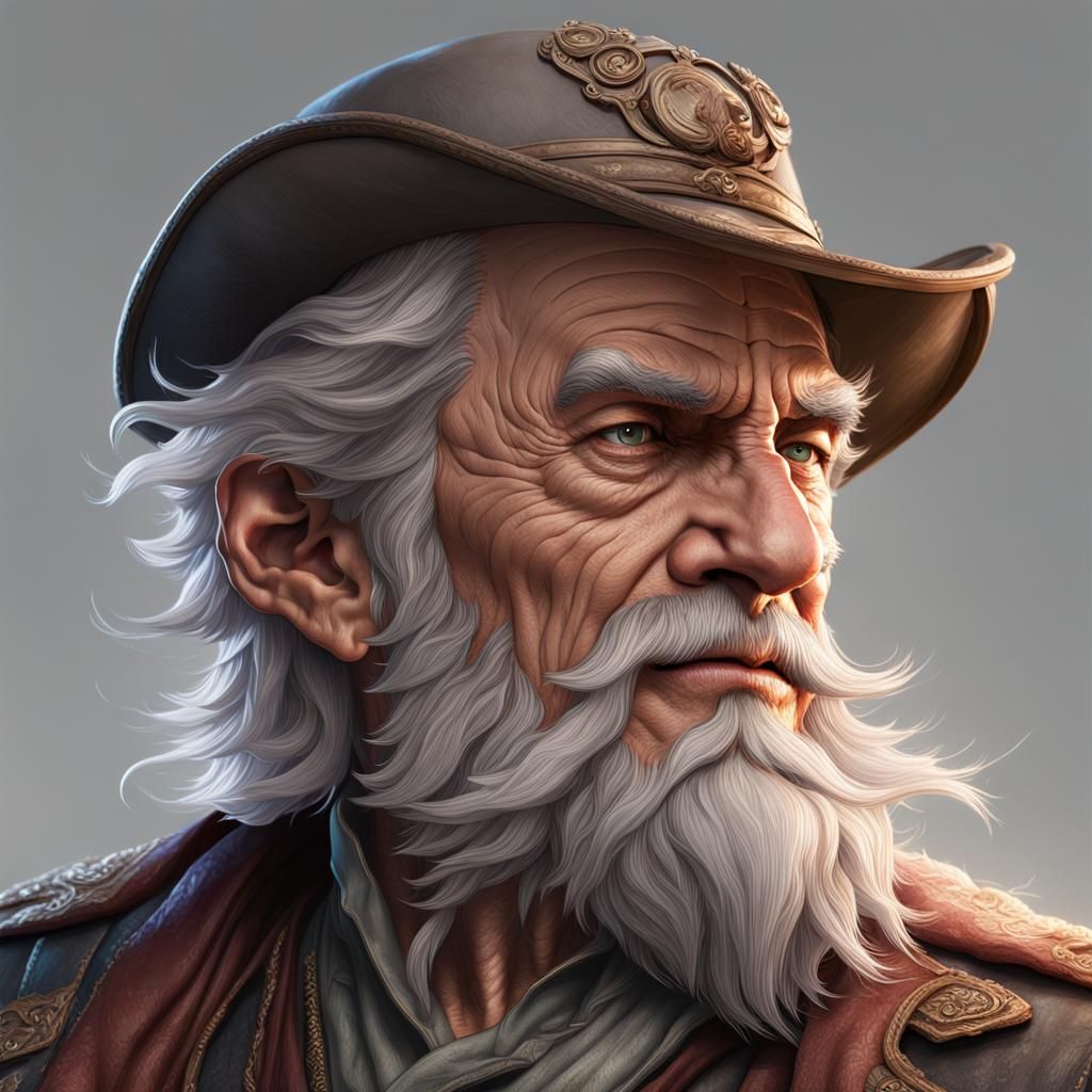 Antique Collector in Fantasy Art Style