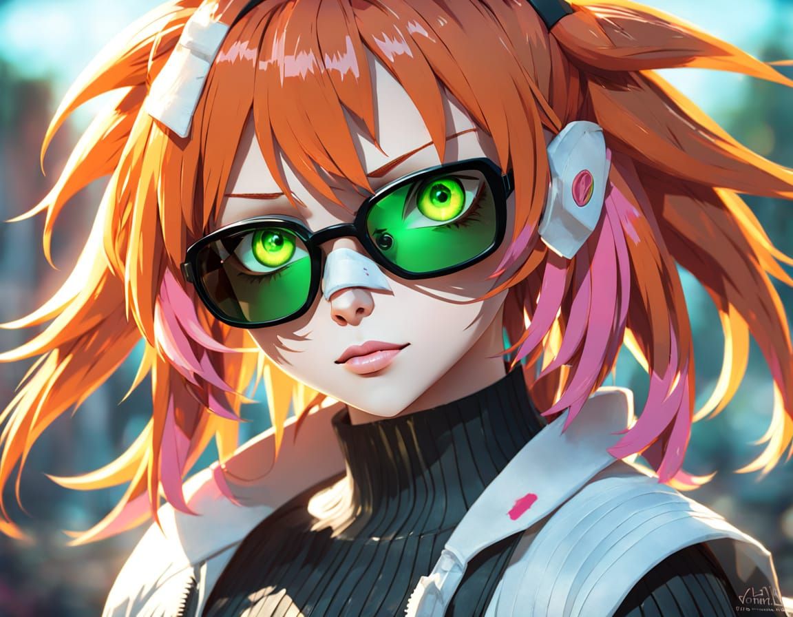 Gwen Tennyson as Monster Girl in Anime Style