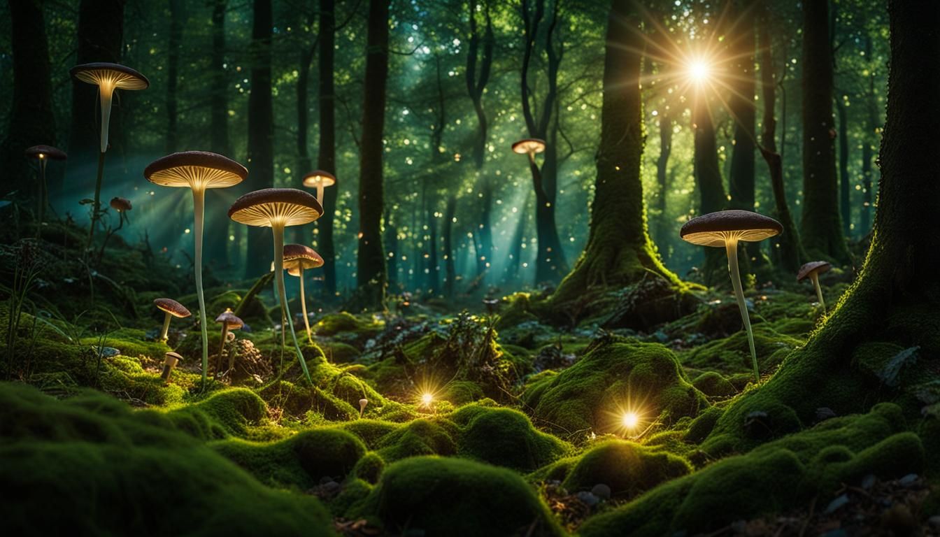 Fairies Gather in Whispering Woods: Nature Film