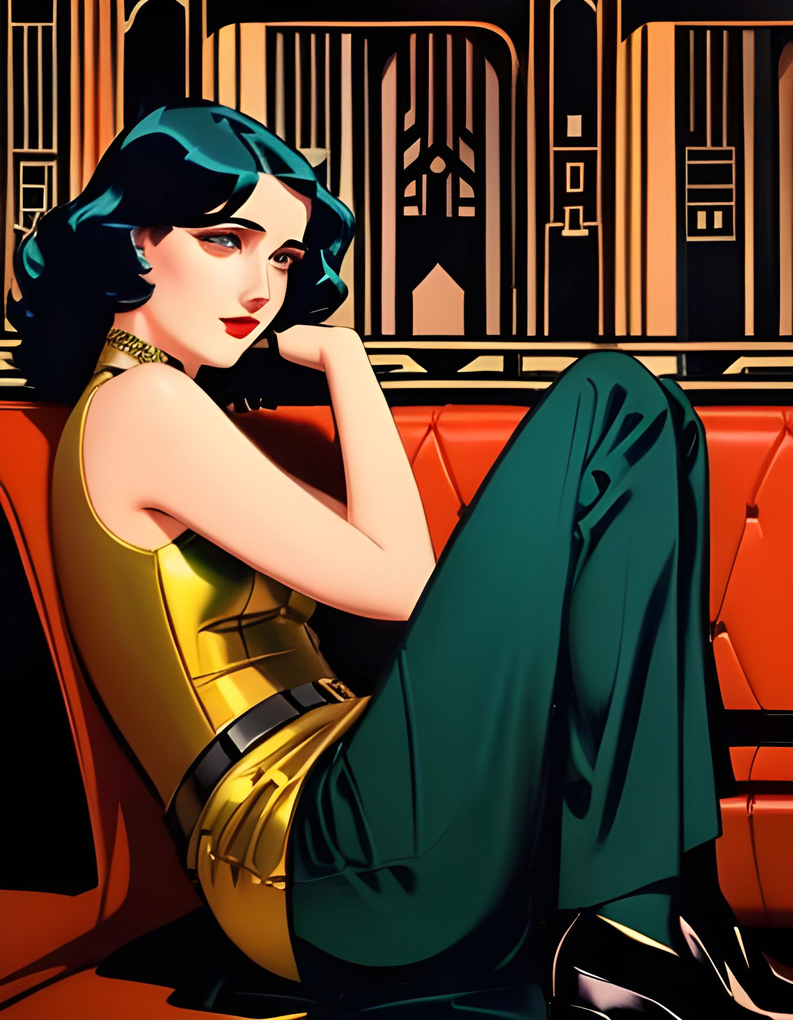 Heartbreak in Art Deco: A Sacrifice of Love