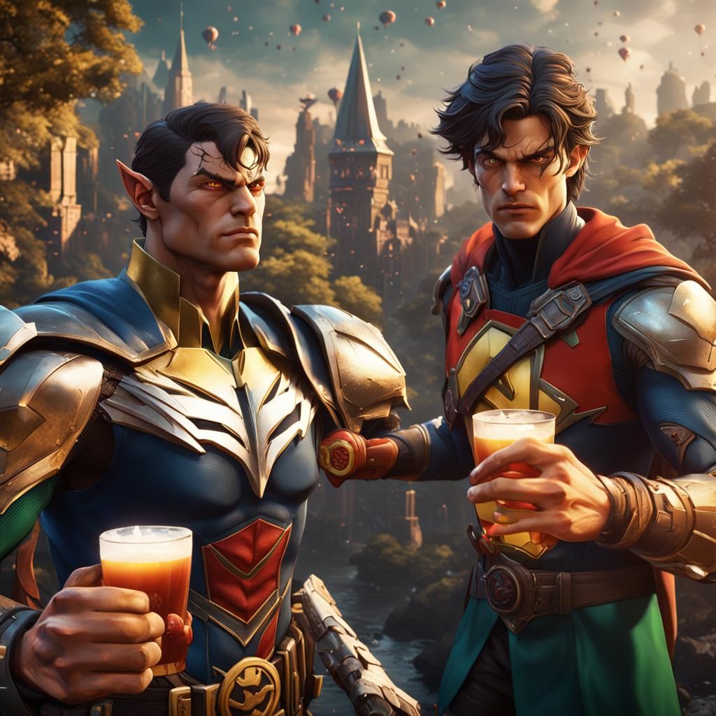 Tim Drake Fantasy Concept Art in Deep Color