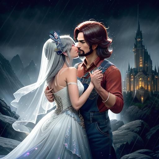 Lady Timpani and Super Mario's Wedding Kiss