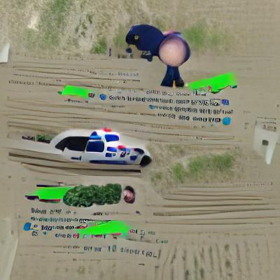 Cyberpunk Cityscape with Flying Vehicles