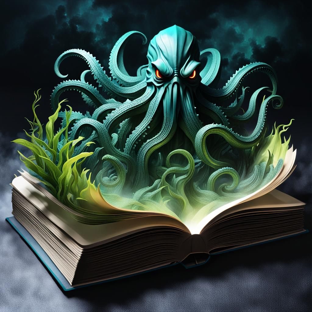 Cthulhu Horror Unfolds from 3D Pop-Up Book