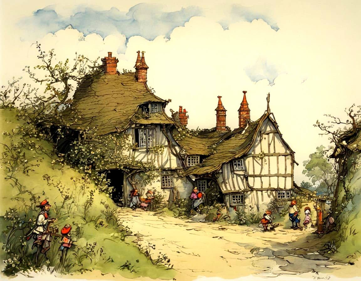 By Quentin Blake and Arthur Rackham