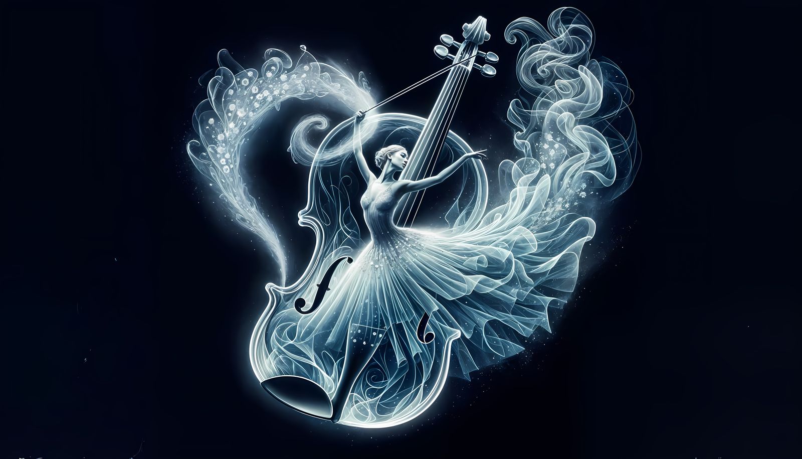 A Dancer Emerges from Glass Violin