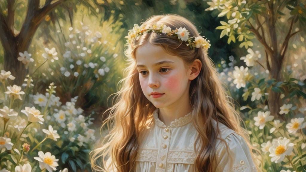 Saint Elisabeth of the Trinity as Child