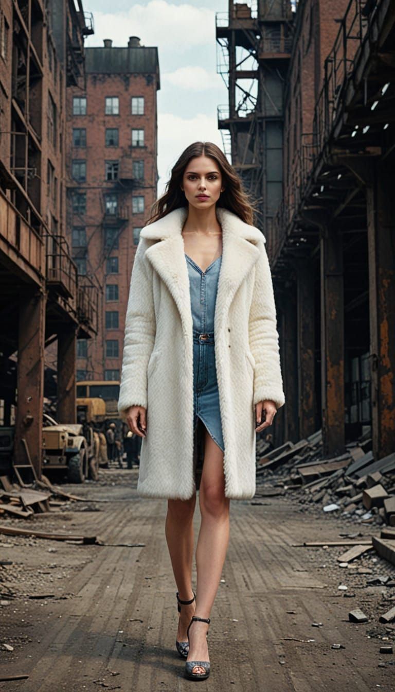 Elegant Rebel in Industrial Ruggedness