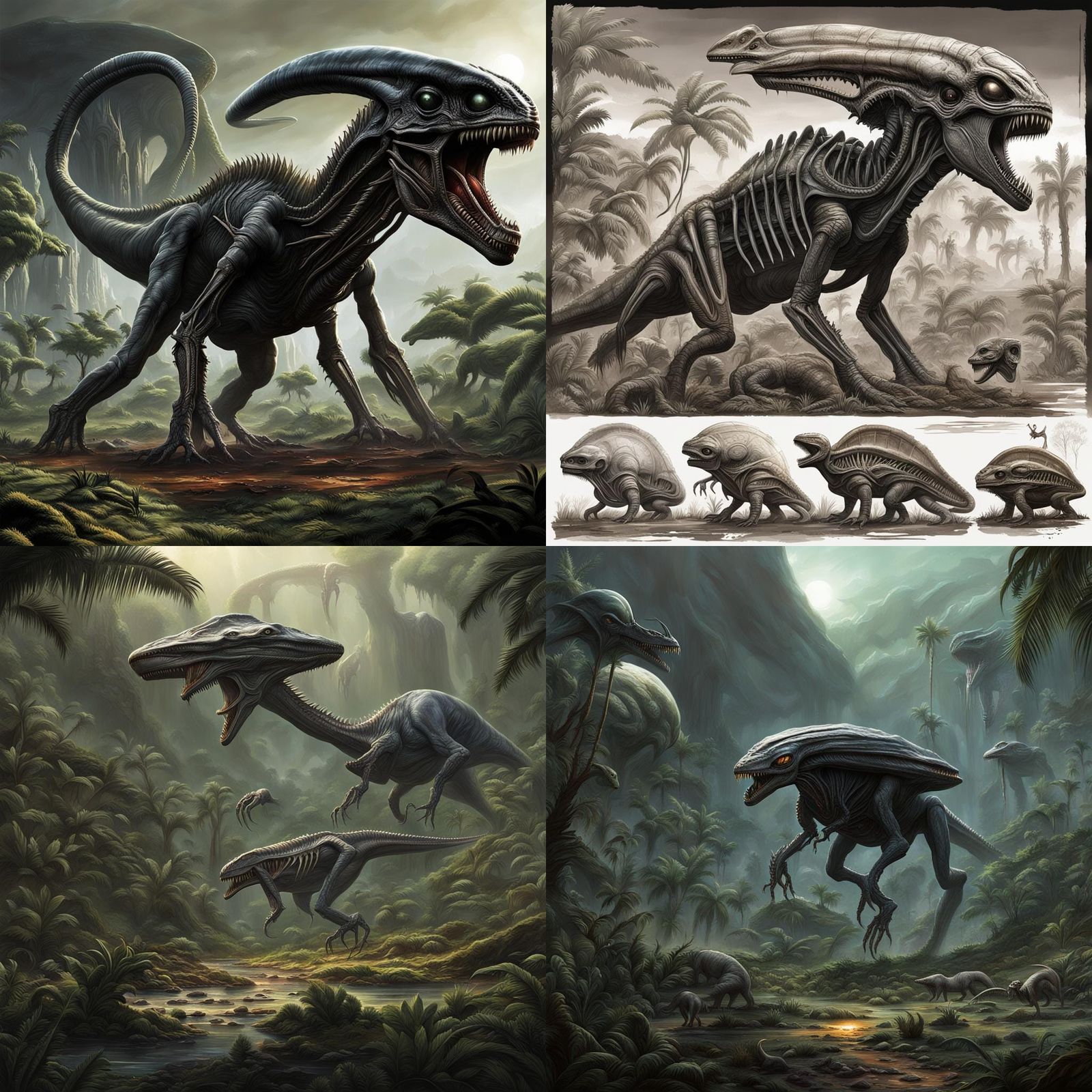 Xenomorphs in Jurassic Park: Speculative Alien Life