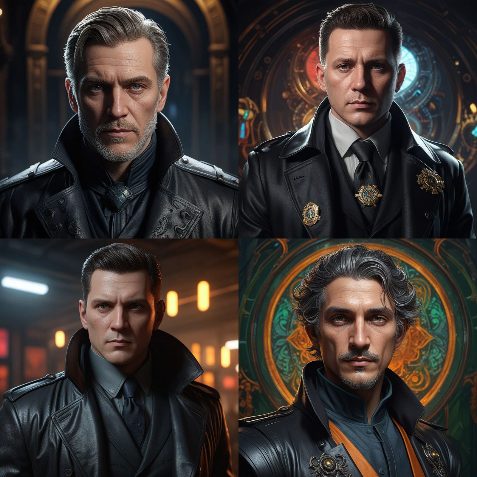 Inquisitorial Investigator in Triadic Hues