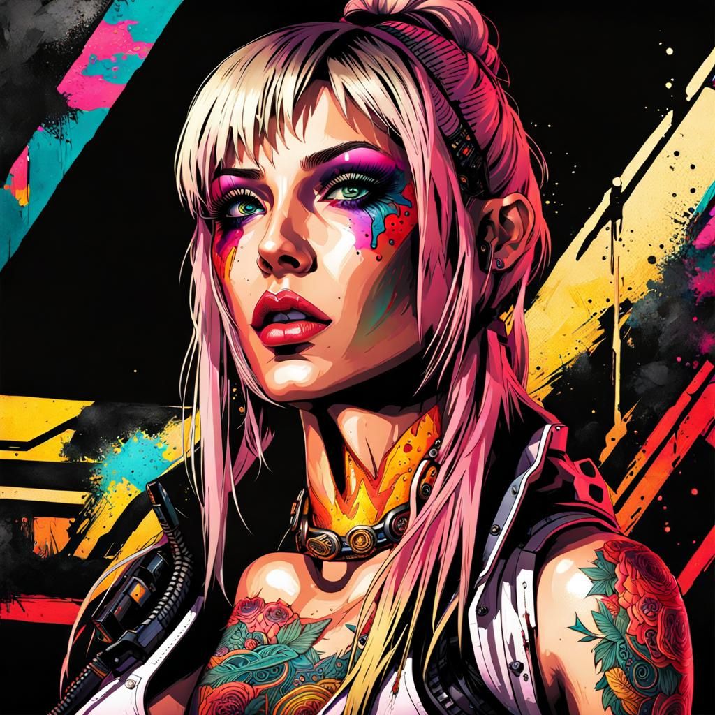 task67 splash art female