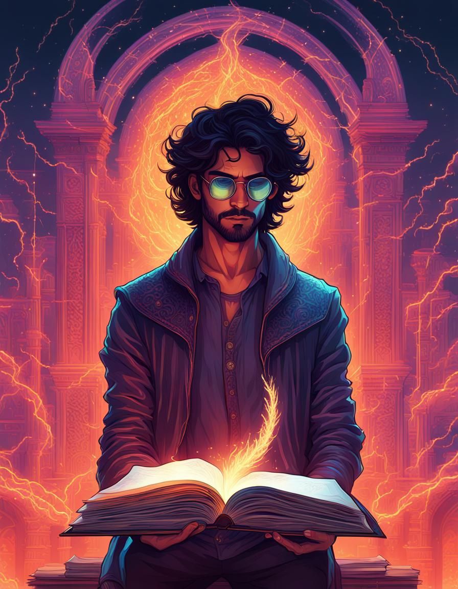 Baroque Science Fantasy God of Knowledge