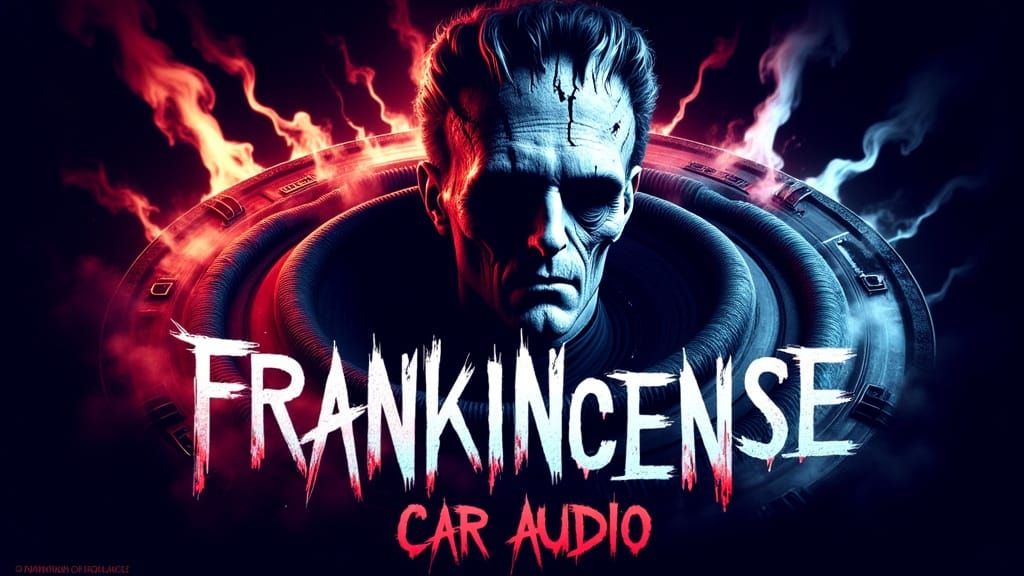 Frankenstein's Monster Unleashes Car Audio Chaos in Neon-Lit...