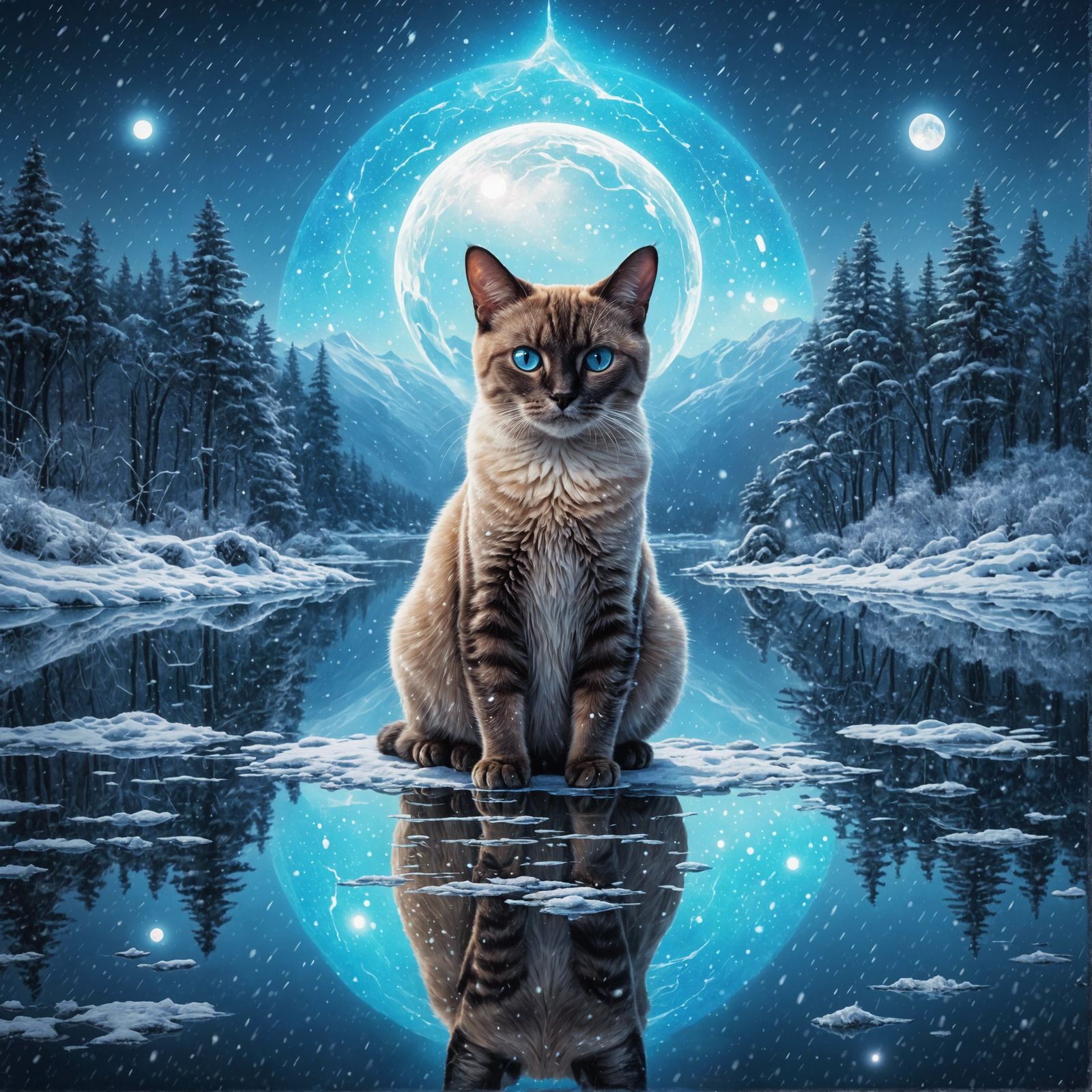 Once upon a time on a cold winter night