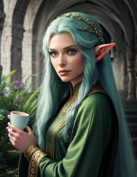 Stylized Elf Portrait