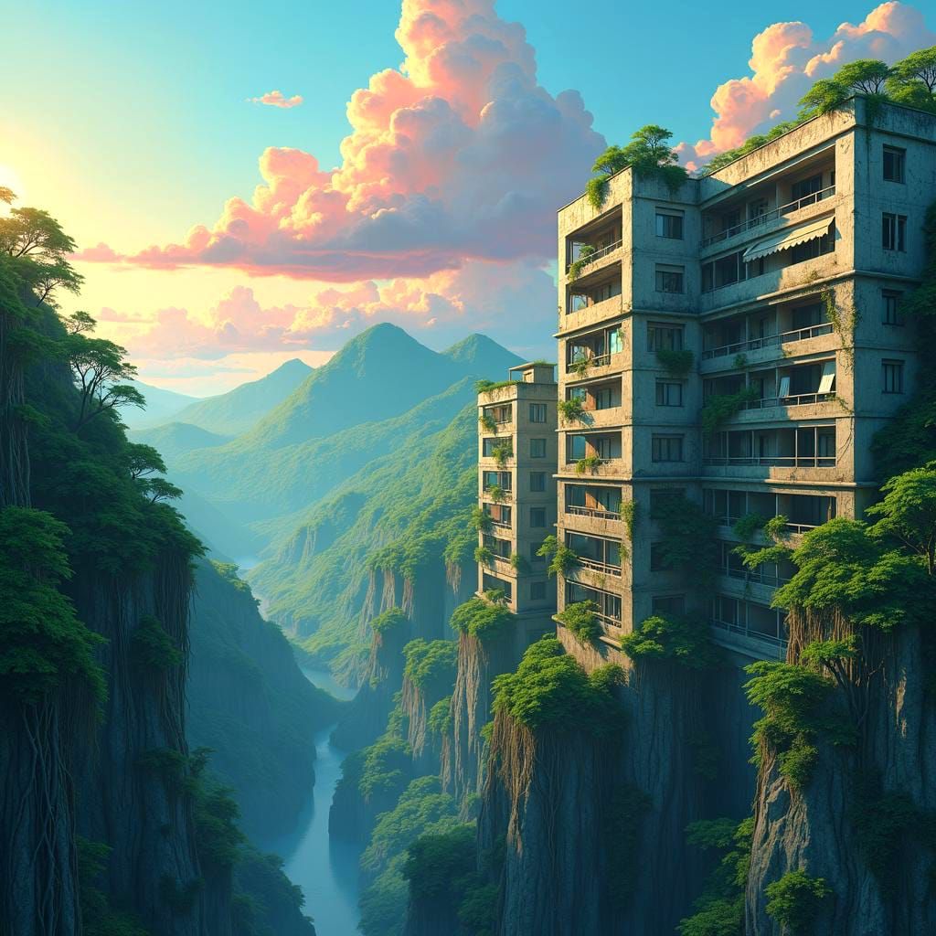 Abandoned Futuristic Metropolis