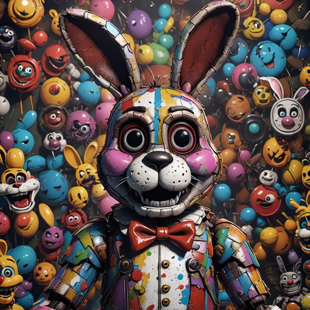 Buggs bunny fnaf animatronic