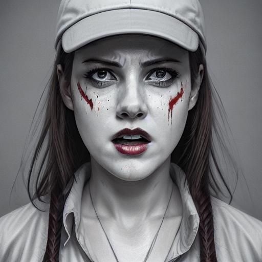 Claire Redfield Matte Painting in Unreal Engine