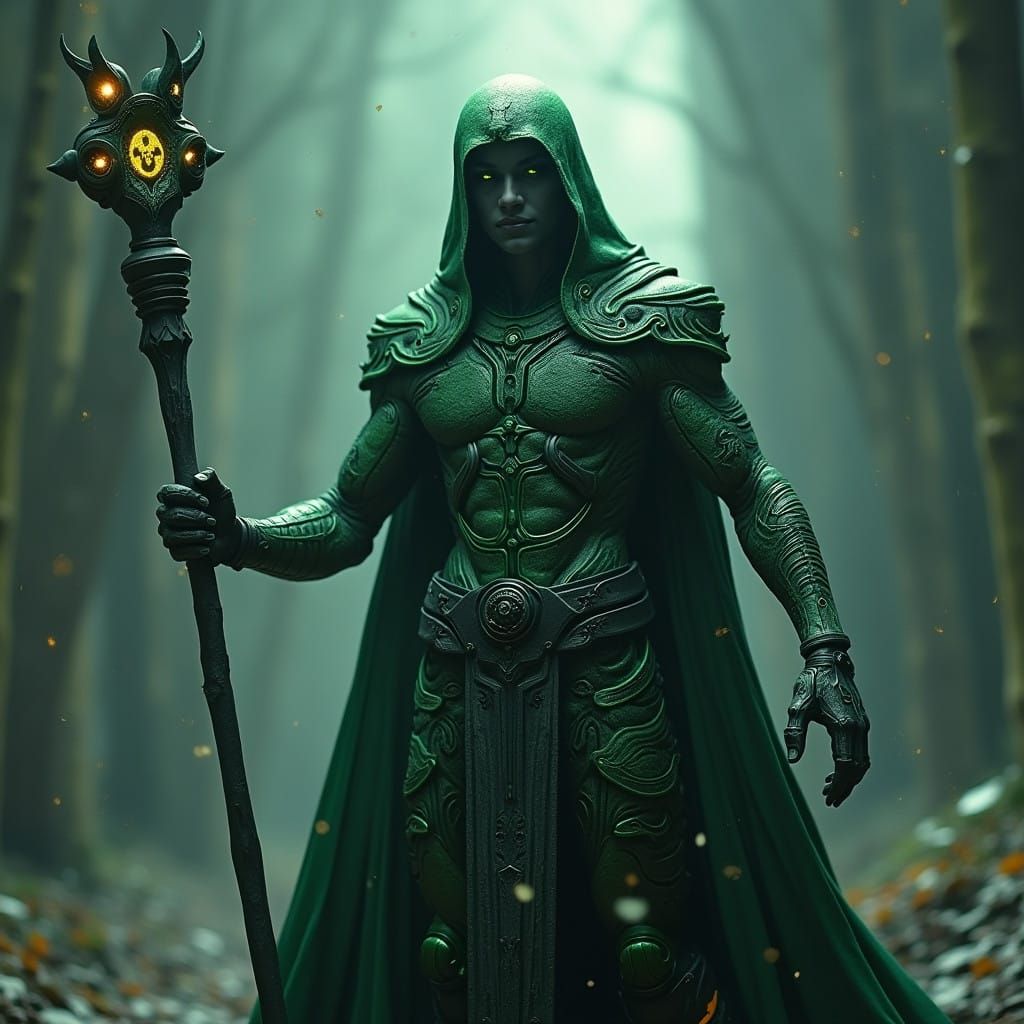 Supreme Digital God Emerges, a Fusion of Ancient Mythology a...