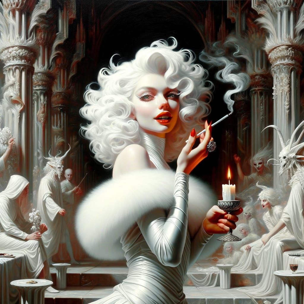 Welcome to the palace of Zaail... Dress code enforced Darlin...