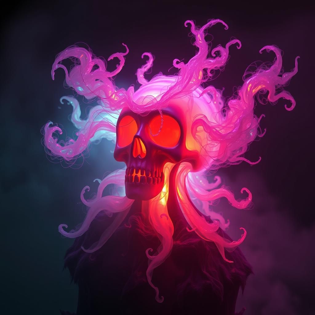 Otherworldly Poison with Iridescent Sheen