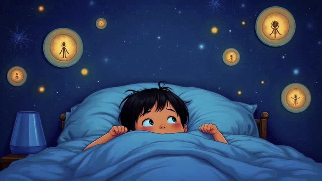 Child's Space Dream: Alien Art Gallery