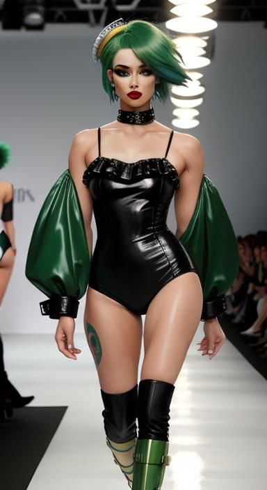 Vintage Punk Swimwear