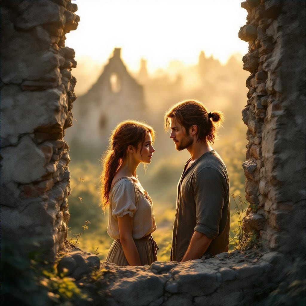 Couple Embarks on Perilous Journey at Dawn