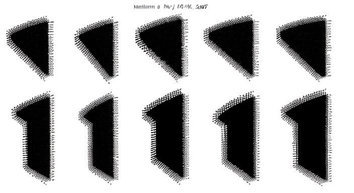 Complex Graphic Music Notation in Black and White