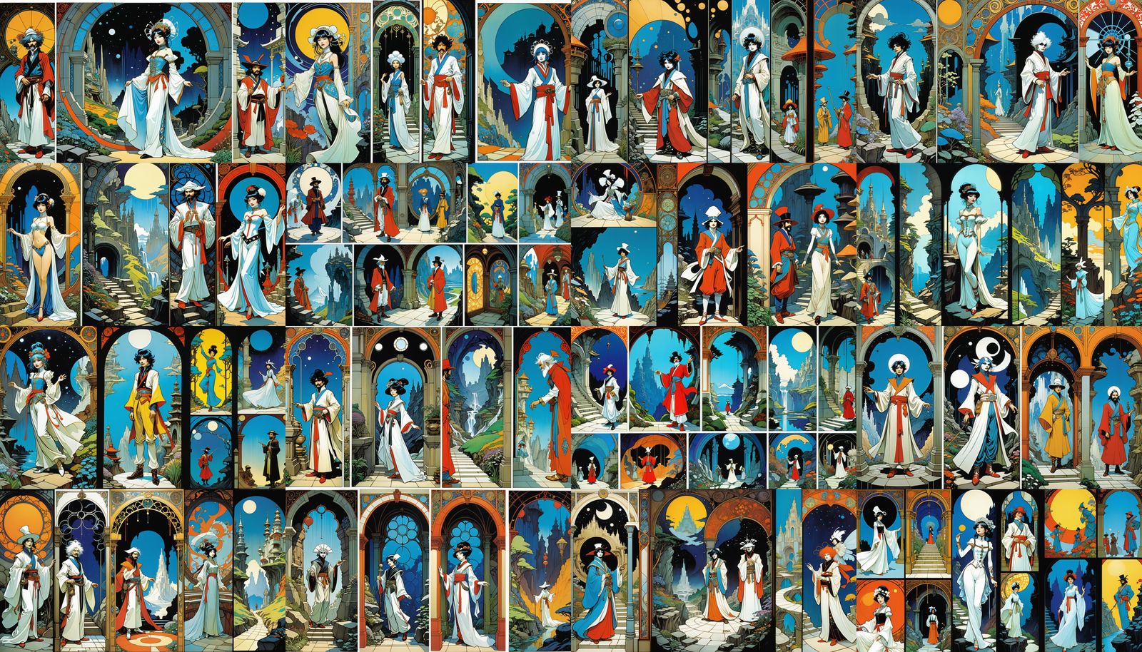 Comic Book Page: Mad Chaos Bringer Parade