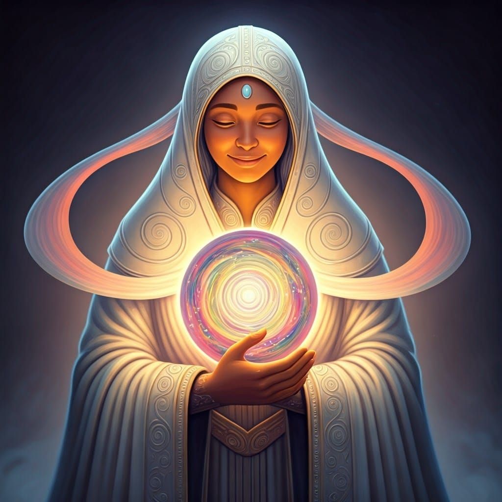 Ethereal Cleric of Healing Magic