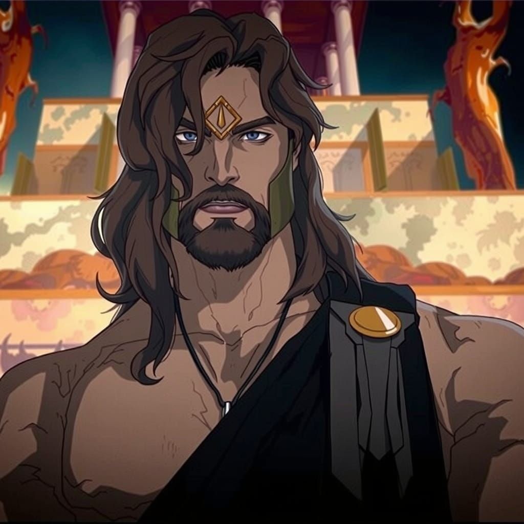 Majestic Hades Stands at the Edge of the Underworld