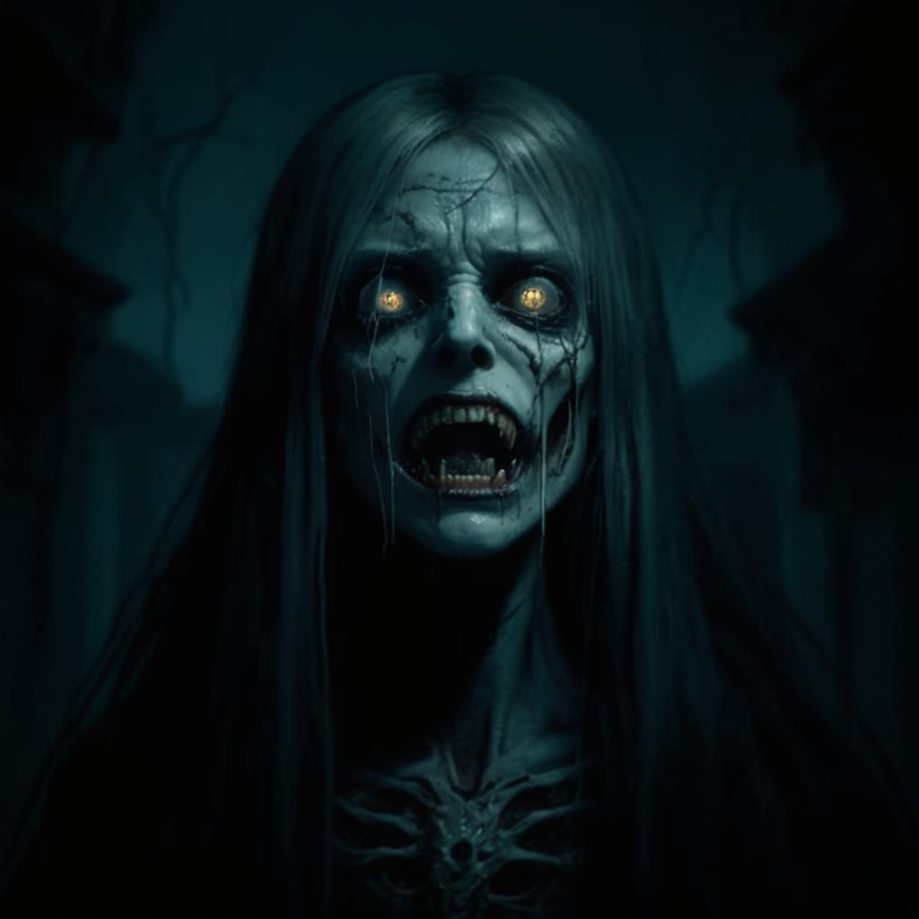 Horrifying Banshee Scream in Dilapidated Manor