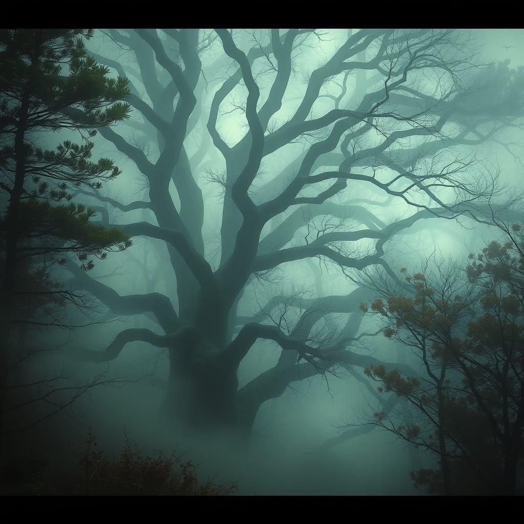 Mystical Forest Landscapes in Dreamy, Ethereal Style