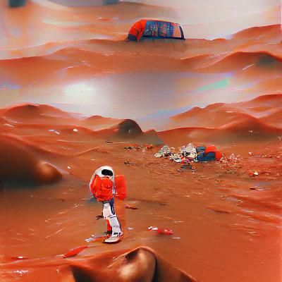 AI Generated Image of Unknown Subject