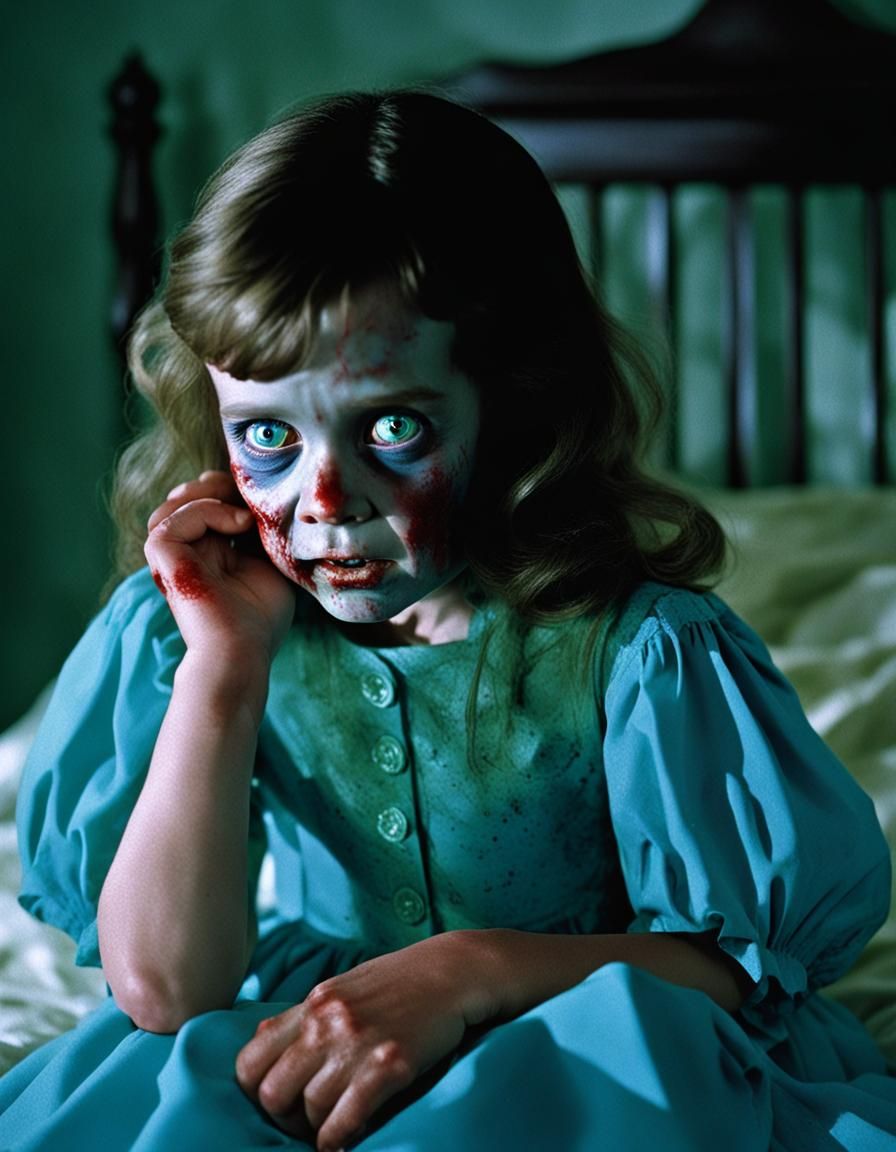 Regan Possessed in The Exorcist