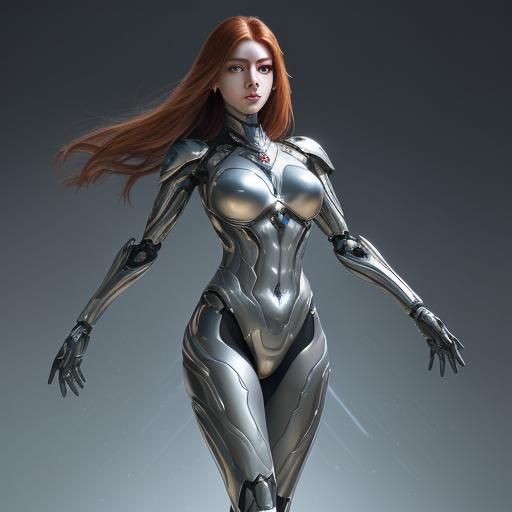 Android Emerges from Shadows with Cyberpunk Elegance