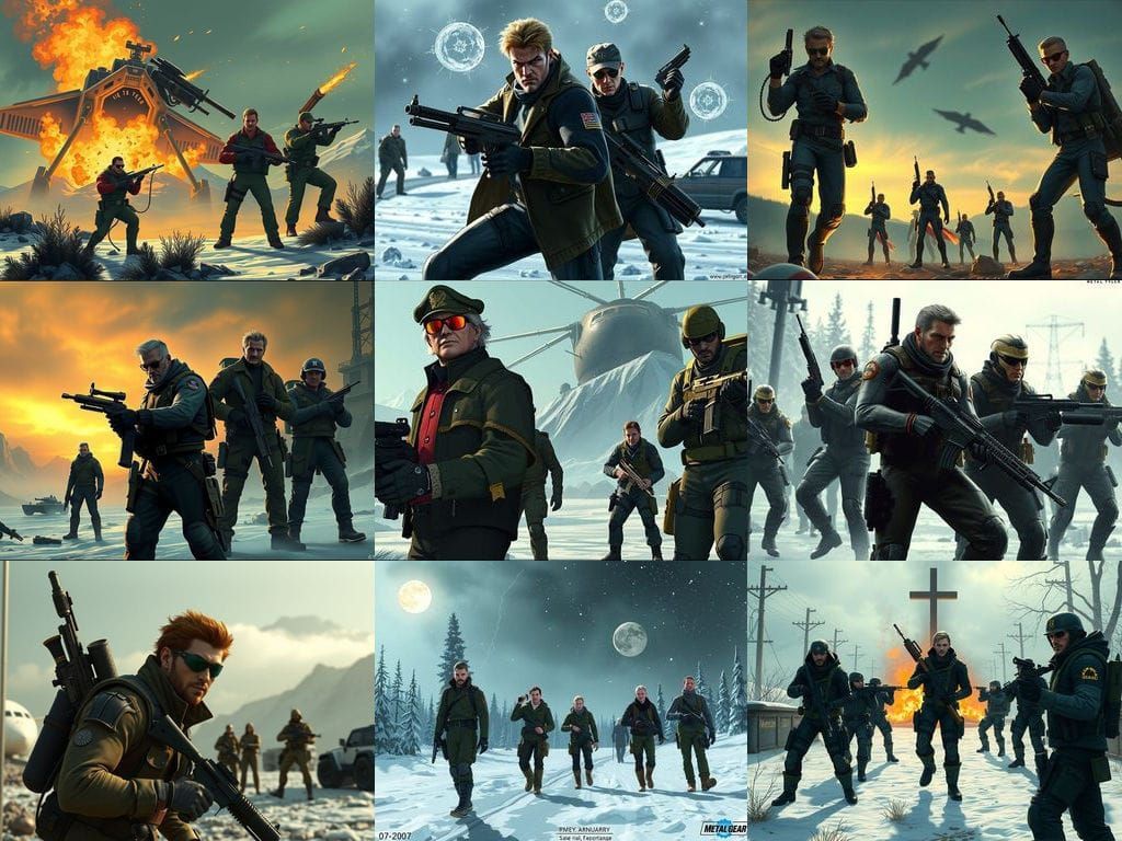 Metal Gear Solid Meets Fallout in Battle