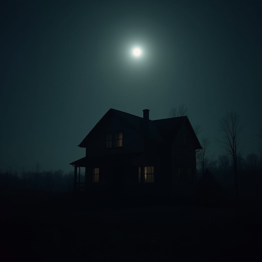 House in Darkness: A Study in Atmospheric Lighting