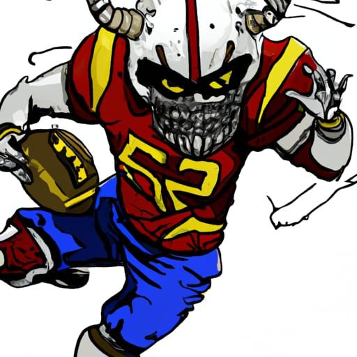 Football Meets Demon Slayer Anime Fusion