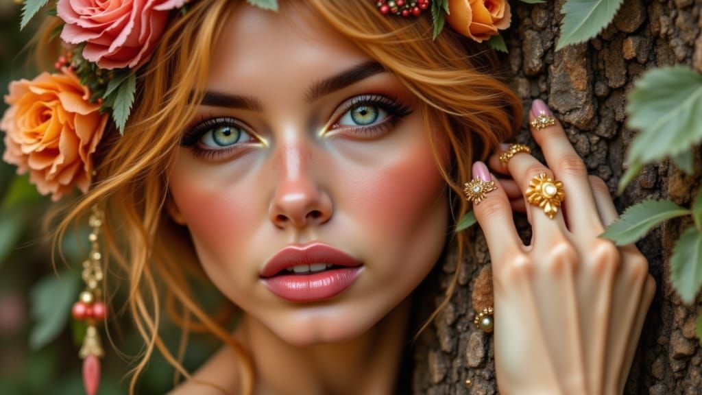 Sensual Mexican Woman in Platform Pumps