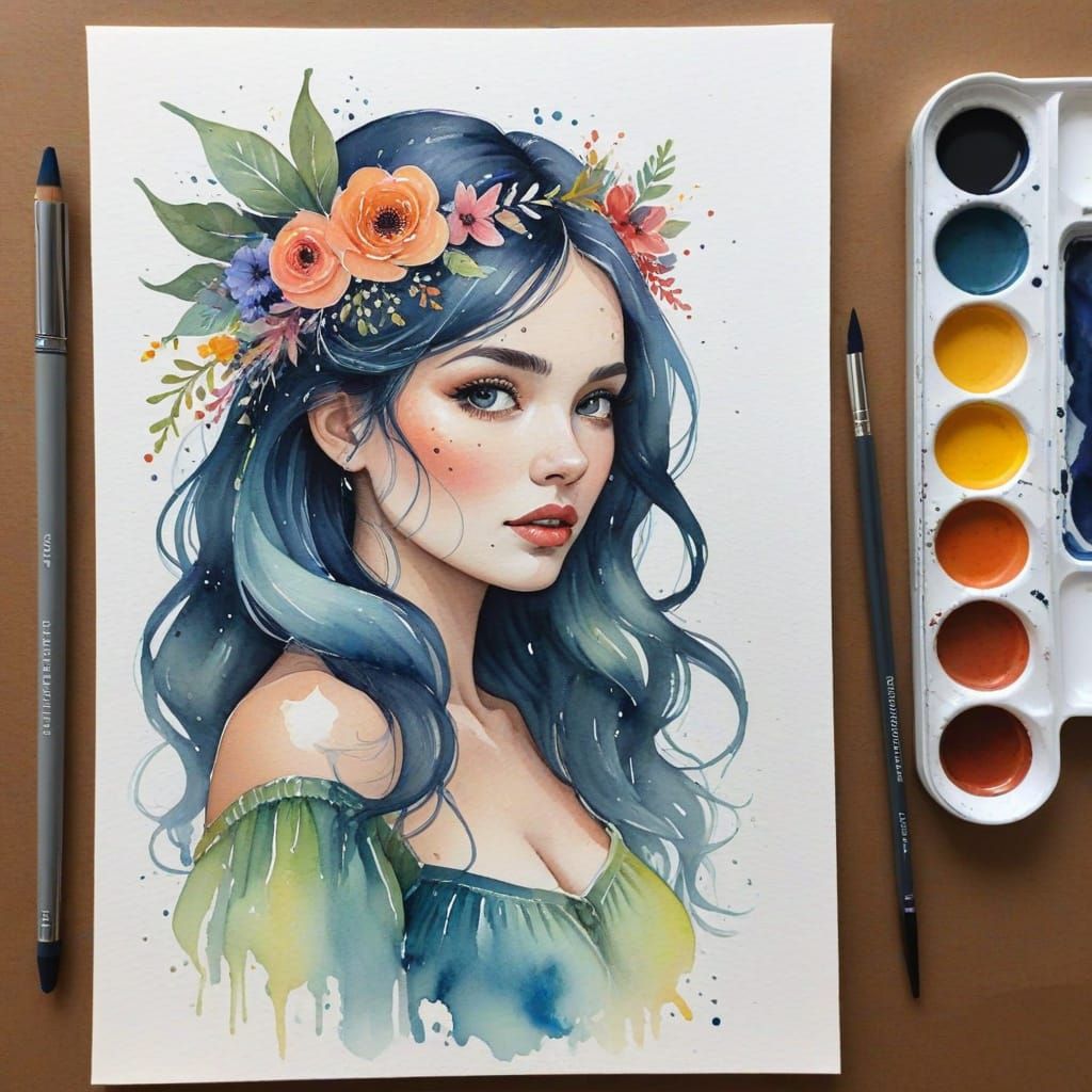 Whimsical Watercolor Art