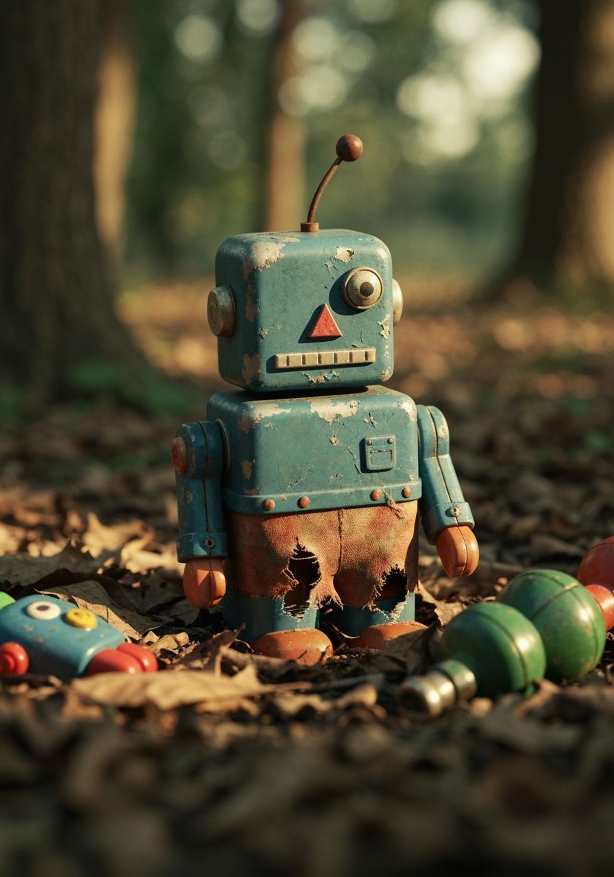Forgotten Robot Toy