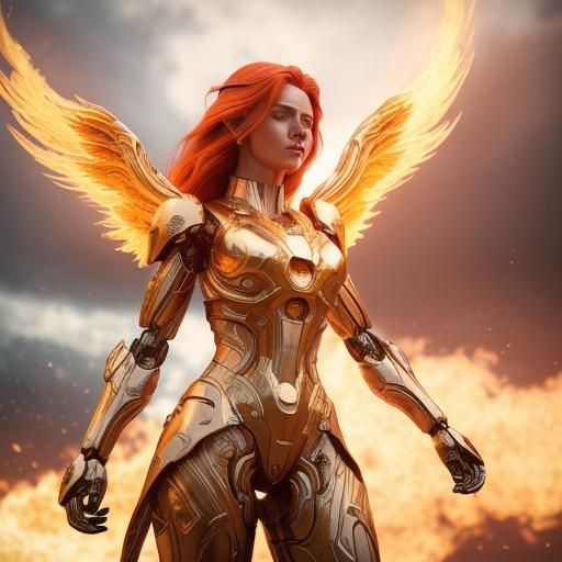 Gullveig: Norse Goddess as Cyberpunk Phoenix