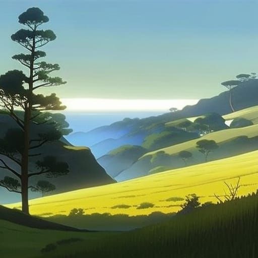 Ghibli-esque Anime Key Visual in 8K