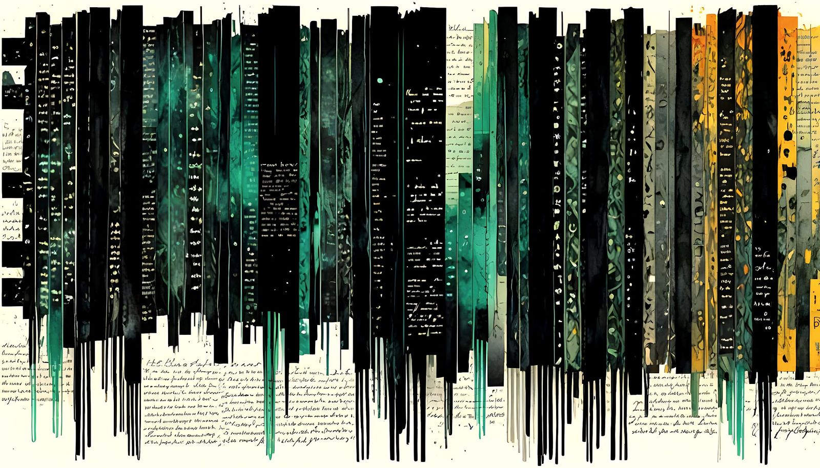 Poetic Melancholy: Journal Pages Transform into Digital Code