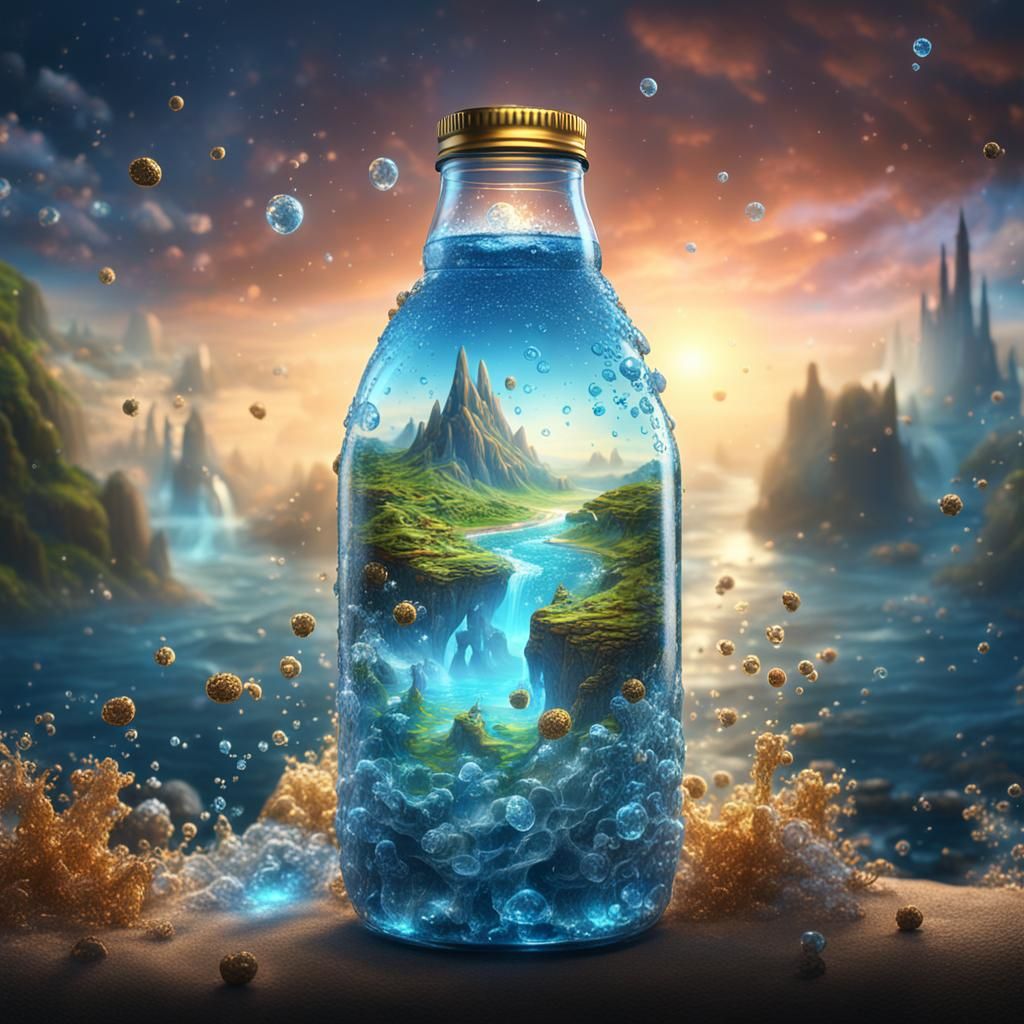 World in a Bottle: Fantastical Concept Art